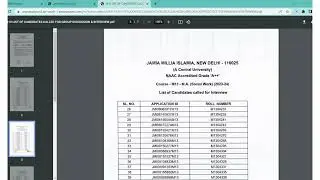 jamia entrance test result 2023 out Jamia admission results declared