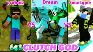 DREAM VS YES SMARTY PIE VS PROBOIZ. op clutches. @ProBoiz95 @dream @YesSmartyPie #comparison
