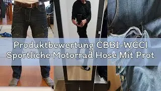 Produktbewertung CBBI-WCCI Sportliche Motorrad Hose Mit Protektoren Motorradhose mit Oberschenkeltas