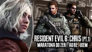 AO VIVO: Jogando RESIDENT EVIL 6 com CHRIS (Parte 1) | MARATONA Resident Evil do ZERO ao REQUIEM