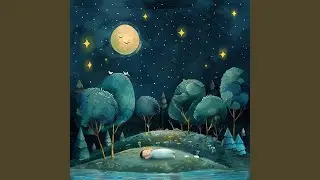 Baby Sleeps Under Moonlight