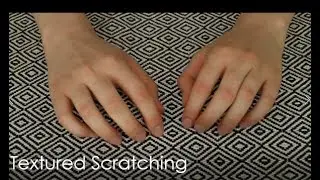 ASMR Textured Scratching on Different Surfaces [Slow and Gentle] (No Talking)