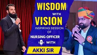 Kashmir से आए Akki Sir से मिलने Mudassar ने  Future NursingOfficerको Success होने की दी Tip #shorts