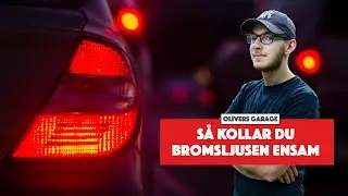 S&aring; kollar du bromsljusen ensam