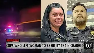 UPDATE: Cops Who Left Woman To Be Hit By Train Charged
