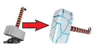 Как улучшить свой молот Тора из LEGO