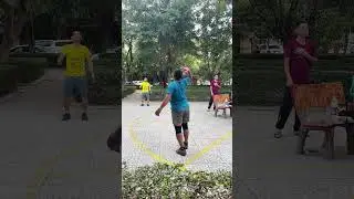 Shuttlecock Kicking Game is Fun 13 #shuttlecock #shorts #short #shortvideo #shortsvideo #shortsfeed