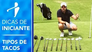 Tipos de tacos no Golfe - DICAS DE INICIANTE  | The Golf Brasil