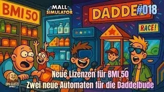 Sortiment wächst, Arkade blinkt – BMI 50 & Automaten | Mall Simulator #018