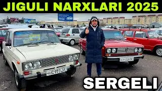 JIGULI NARXLARI SERGELI MOSHINA BOZORI 2025 Жигули нархлари 2025