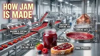 You Won&rsquo;t Believe How Fruit Jam Is Made in Factories | Full Production Process