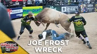 WORLD FINALS WRECK: Joe Frost Gets Run Over by Frequent Flyer | 2019