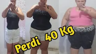 Vlog: PERDI 40 kg em MENOS DE 3 MESES / ESTOU PERDENDO MINHAS ROUPAS/ Reeduca&ccedil;&atilde;o Alimentar