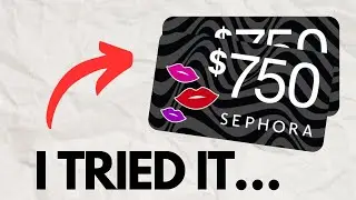 I Tried Getting The Sephora $750 Promo Code | Is This The Best Sephora Promo Code?