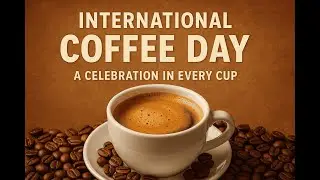 Do Not Forget to Celebrate International Coffee Day.