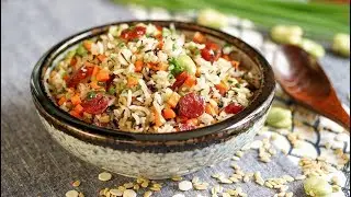 [Eng Sub] Oats for Rice 粗粮的胜利！3道简单好吃的燕麦饭料理1次解锁 【曼食慢语】*4K