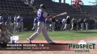 Andrew Moore Prospect Video, 1b, Jackson High School Class of 2018