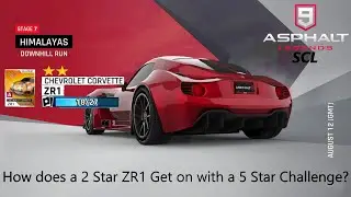 Bailey Blade BXR Special event stage 7 with a 2⭐ Corvette ZR1 - Asphalt 9 Legends - Nintendo Switch