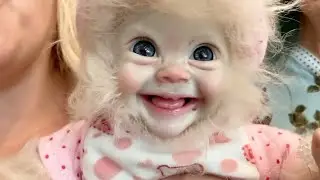 Our baby yeti Icelyn sees some Easter decorations and some come to life!
