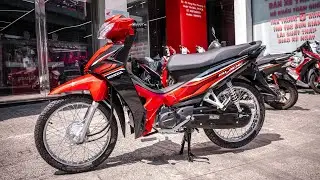 Honda Blade 110 2021 - Đỏ Đen Căm Đ&ugrave;m - Walkaround