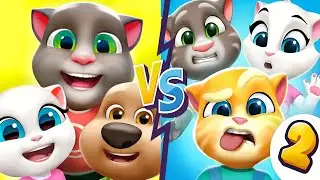 My Talking Tom Friends 1 Vs My Talking Tom Friends 2 - NEW UPDATES 2026