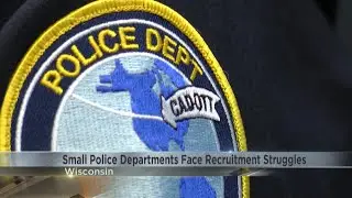 Small police departments continue to face recruitment challenges