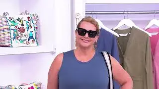AnyBody Cozy Knit Jersey Tank Dress on QVC