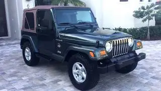SOLD- 2002 Jeep Wrangler Sahara 4x4 SOLD-