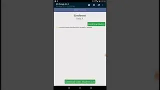 HOW TO DOWNLOAD STUDENTS LIST FROM SIS APP