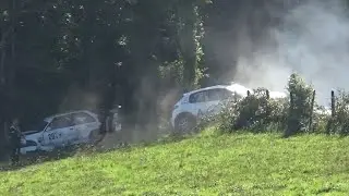 Rallye du Suran 2025 N°3 show mistakes crash
