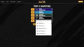 2025 NFL Safety Rankings