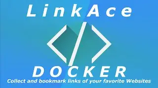 LinkAce bookmark manager self-hosted with docker compose