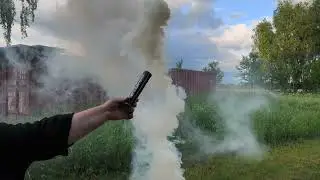 Pyrofactory Rauch Wei&szlig; mit Reibanz&uuml;ndung