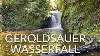 Geroldsauer Wasserfall, Black Forest, Germany (4K)