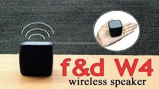 F&D w4 wireless bluetooth speakers-unboxing & Review!