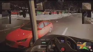 Fernbus Simulator Z&uuml;rich-Bern durch Engste Strassen! H&auml;tte mit kleinem Bus aufkreuzen m&uuml;ssen