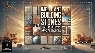 Important Building Stones Every Civil Engineer Must Know! 🏗️💡[Handwritten Illustrations / No Voice]