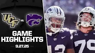 UCF vs. Kansas State Game Highlights | 2025 Big 12 Football