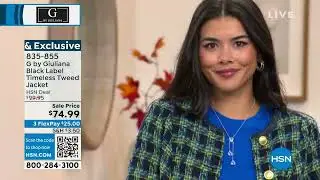 G by Giuliana Black Label Timeless Tweed Jacket