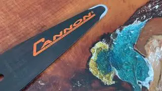 Cannon chainsaw carving bars - A short overview of a Cannon Carving Bar