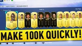 HOW TO MAKE 100K COINS QUICKLY ON FIFA 19! FIFA 19 TRADING METHOD