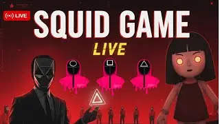 🤯SQUID GAME LIVE 🔴 | YOU MOVE YOU DIE💀|FIOX IS LIVE🔴