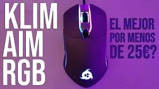 KLIM AIM RGB + Bungee RGB Review in Spanish: The Best Cheap Gaming Mouse?