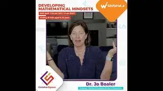 Meet the CreatorSpace speaker, Dr. Jo Boaler | WhiteHat Jr