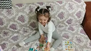 YapBoz Oyunu İkra Maymun YapBozu Oynuyor @trtcocuk @Sesegel&Ccedil;ocuk @SamsToys