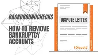 Credit Repair Template: BackgroundChecks Dispute Sample Letter to Delete Bankruptcy Records