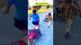 tom and Jerry (mini tractor) |real end twist #shorts