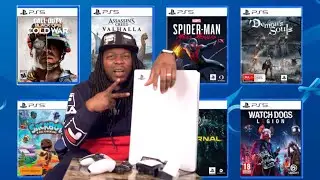 {UNBOXING PS5/SPIDER MAN/GODFALL}