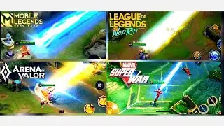 BEST 5V5 MOBA COMPARISON 2021|WHICH ONE IS BETTER??| MLBB, AOV, MSP, LOL MOBA AND GAMING COMPARISON|