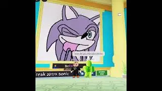 animating freaky 2017x sonic in roblox #roblox #sonic #sonicexe